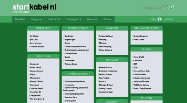 onlinegames.startkabel.nl