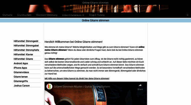 onlinegitarrestimmen.de