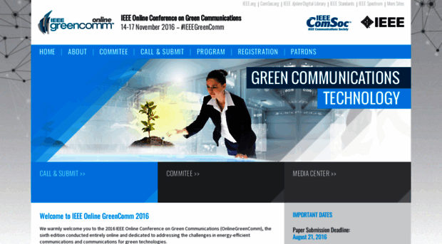 onlinegreencomm2016.ieee-onlinegreencomm.org