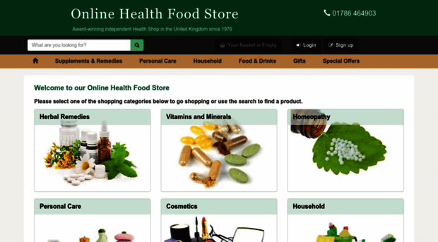 onlinehealthfoodstore.co.uk