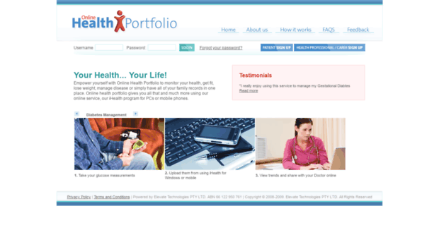 onlinehealthportfolio.com