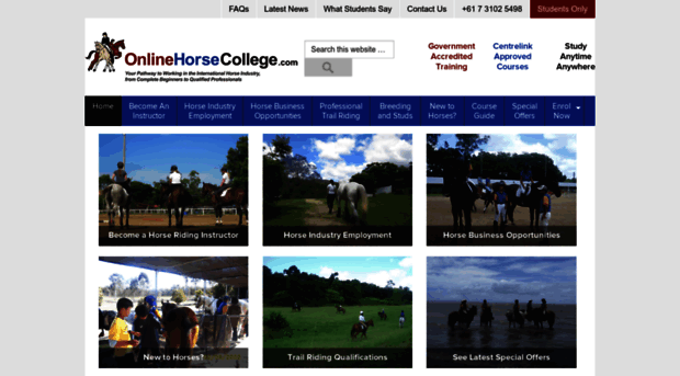 onlinehorsecollege.com