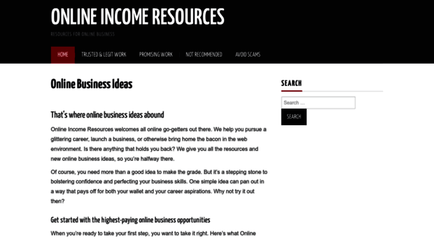 onlineincomeresources.com