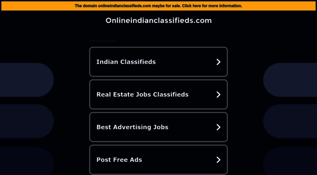 onlineindianclassifieds.com