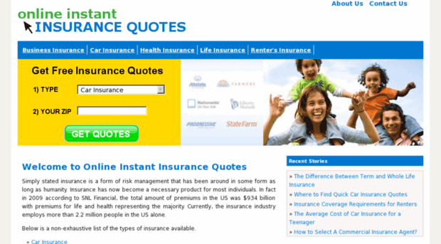 onlineinstantinsurancequotes.net