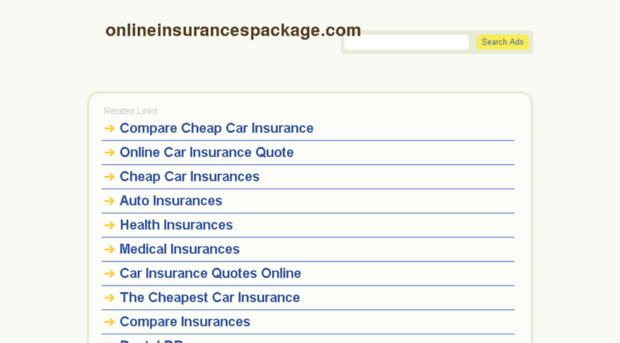onlineinsurancespackage.com