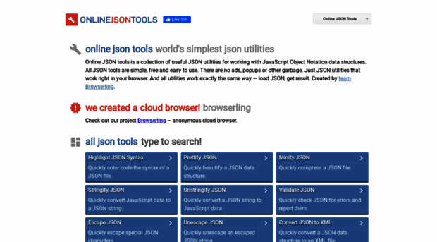 onlinejsontools.com