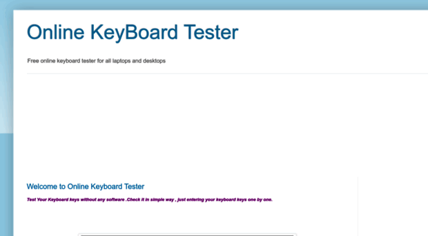 onlinekeyboardtester.blogspot.in