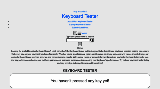 onlinekeyboardtester.com