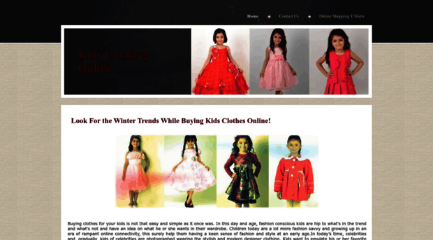 onlinekidsclothing.yolasite.com