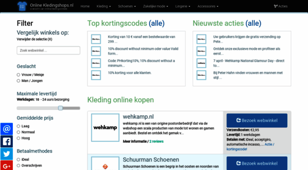 onlinekledingshops.nl