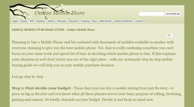 onlinemobilestore.co.in