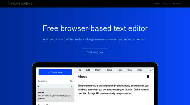 onlinenotepad.org