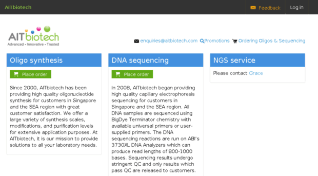 onlineordering.aitbiotech.com