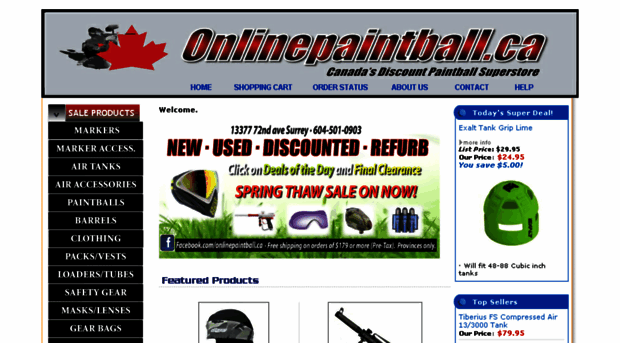 onlinepaintball.ca