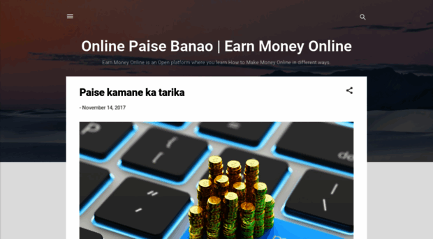 onlinepaisebanao.blogspot.com