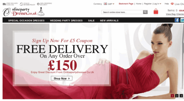 onlinepartydresses.co.uk