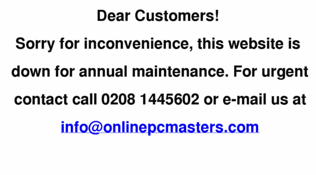 onlinepcmasters.co.uk