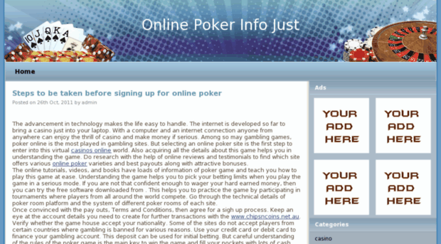 onlinepokerinfojust.com