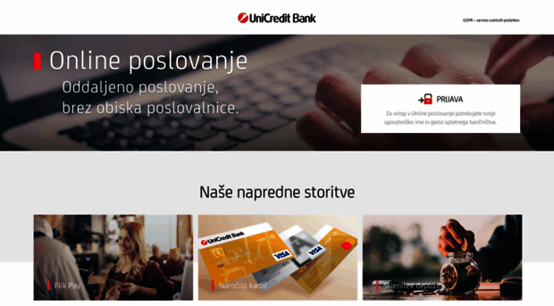 onlineposlovanje.unicreditbank.si