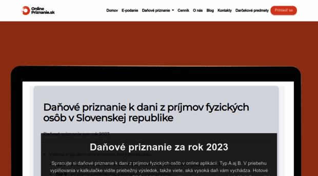 onlinepriznanie.sk