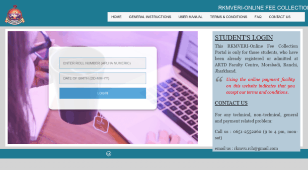 onlinere.rkmvuranchi.ac.in