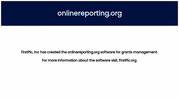 onlinereporting.org