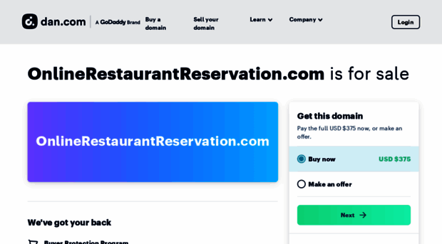 onlinerestaurantreservation.com