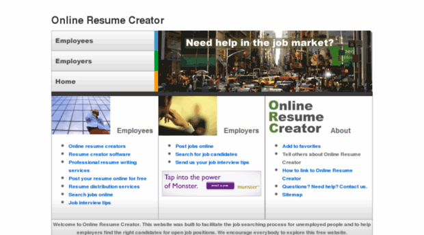 onlineresumecreator.net