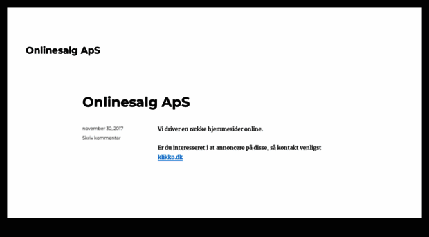 onlinesalgaps.dk