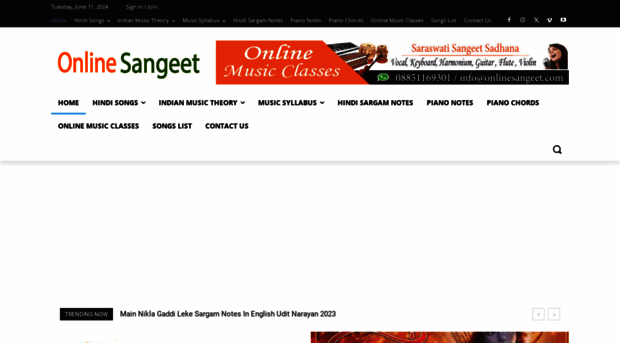 onlinesangeet.com