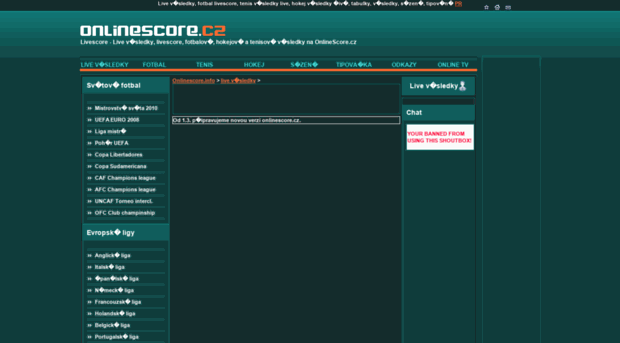 onlinescore.cz