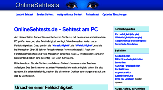 onlinesehtests.de