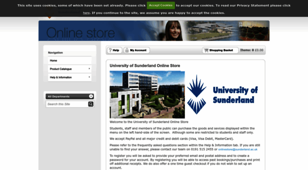 onlinestore.sunderland.ac.uk