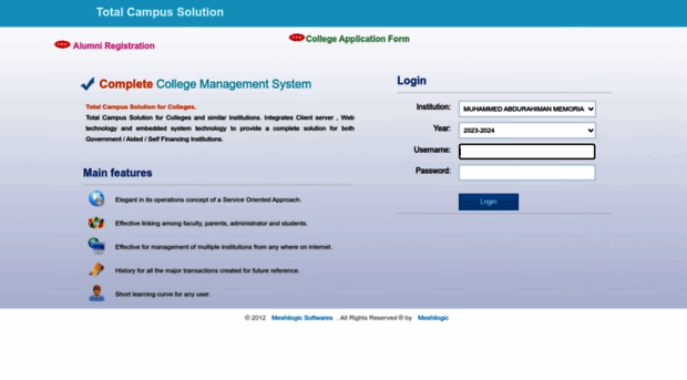 onlinetcsmamo.meshilogic.co.in