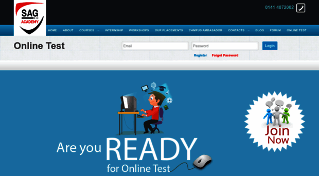 onlinetest.sagacademy.com