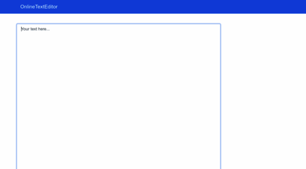 onlinetexteditor.org