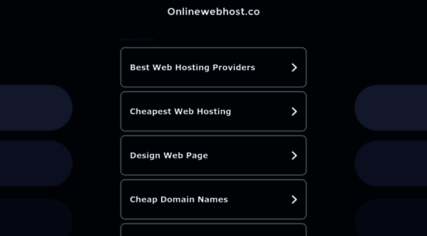 onlinewebhost.co