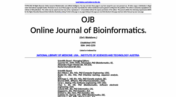 onljbioinform.com