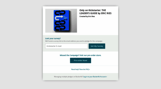 only-on-kickstarter-the-leaders-guide-by-eric-ries.backerkit.com