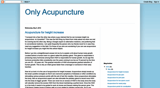 onlyacupuncture.blogspot.com