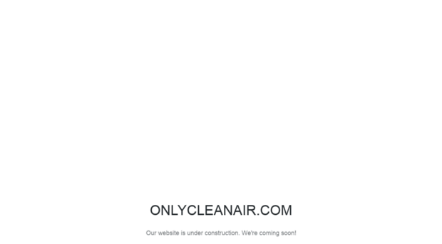 onlycleanair.com