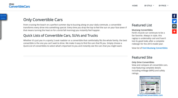 onlyconvertiblecars.com