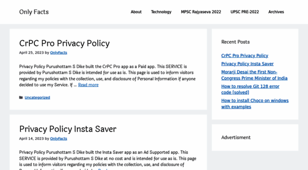 onlyfacts.in