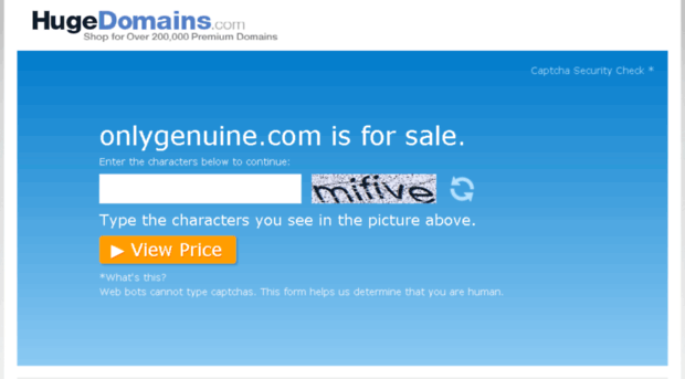 onlygenuine.com