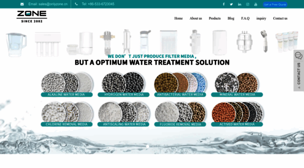 onlyzonewater.com