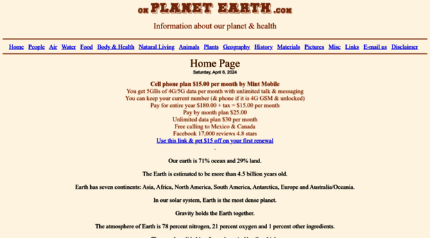 onplanetearth.com