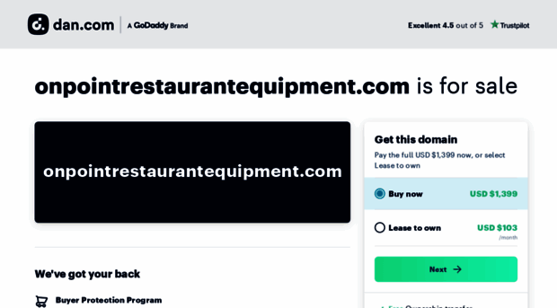 onpointrestaurantequipment.com