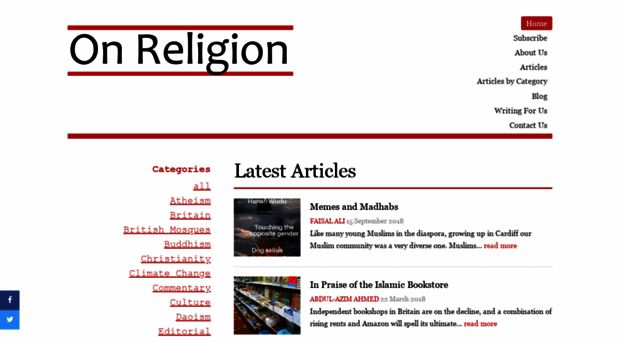 onreligion.co.uk