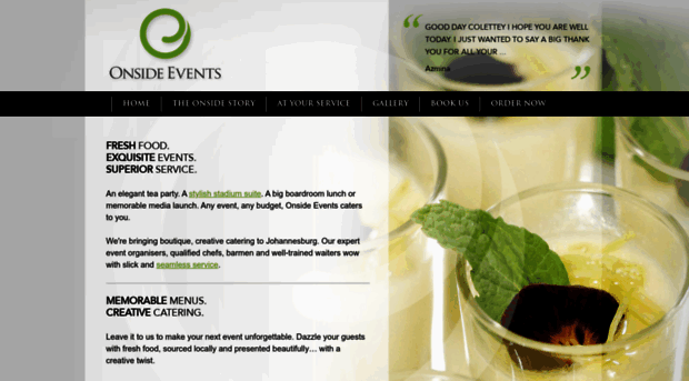 onsideevents.co.za